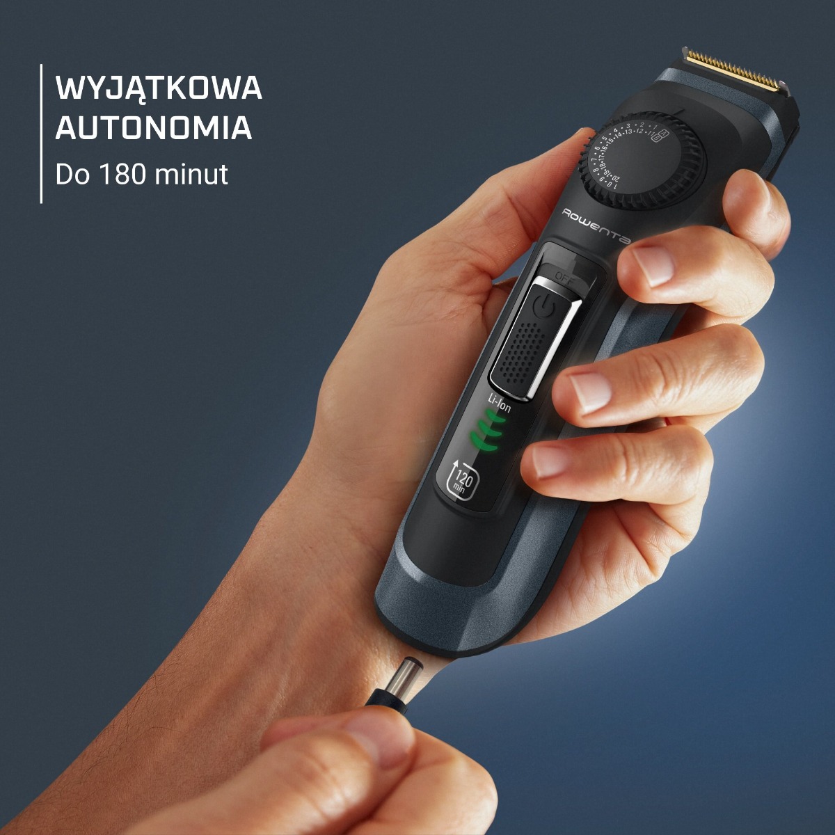 Trymer Rowenta Virtuo TN3804E0 czarny